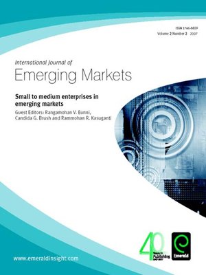cover image of International Journal of Emerging Markets, Volume 2, Issue 2